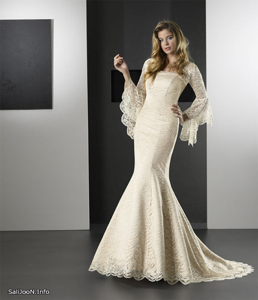 جدیدترین مدل های لباس عروس اروپایی 2012
