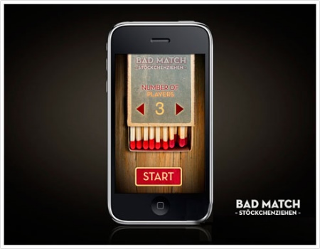  بازی زیبای قرعه کشی  Bad Match  برای گوشی های ایفون,ایپاد + ایپد و سیستم عامل آنروید