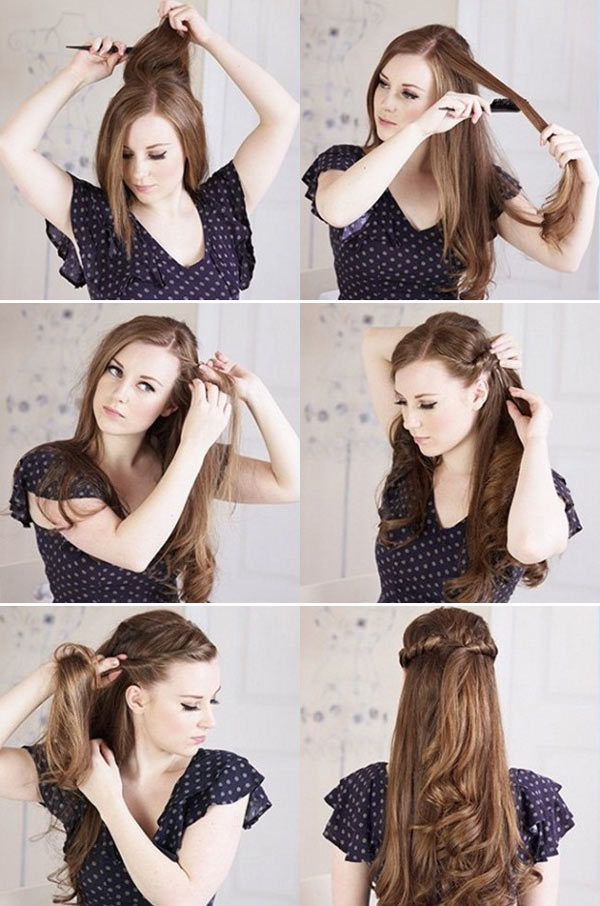 آموزش چند مدل موی دخترانه برای بستن موها