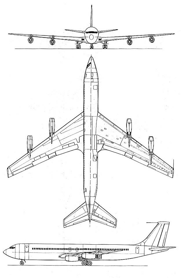 روش های تشخیص و شناسایی هواپیماها(قسمت اول--بویینگ707)