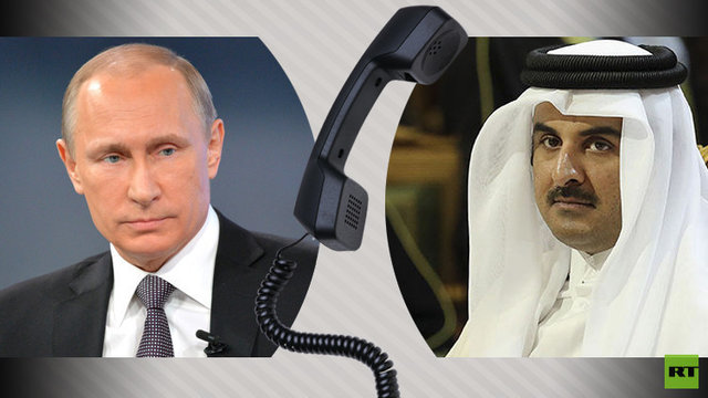 اخباربین الملل,خبرهای  بین الملل, پوتین و امیر قطر