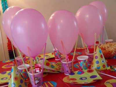 تزیین خیار در جشن تولد 