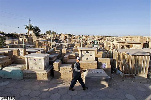 قبرستان وادی السلام در نجف اشرف 
