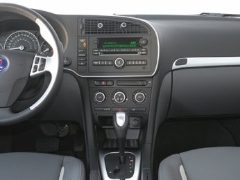 2007 Saab 9-3 Sport Sedan 2.0T Center 1/3 of Dash