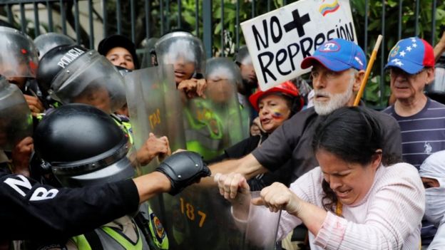 اخباربین الملل,خبرهای بین الملل, تظاهرات پدربزرگ‌ها در ونزوئلا