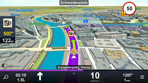 Sygic: GPS Navigation Android - SCREENSHOT 2