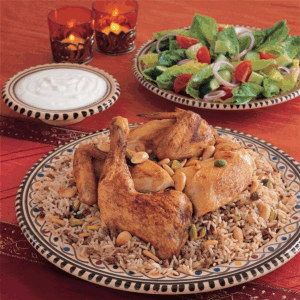 بریانی عربی مرغ 