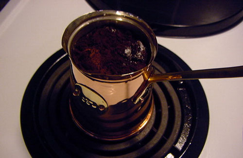 درست کردن قهوه ترک , روش درست کردن قهوه ترک , دم کردن قهوه 