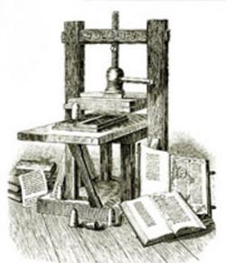 اولین کتاب چاپی درحراجی نیویرک , اولین ماشین چاپ در دنیا 
