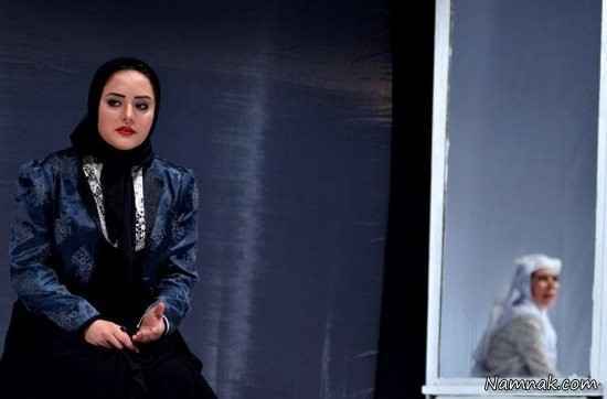 جدیدترین عکس نرگس محمدی در تئاتر