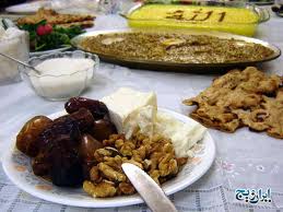 تغذیه درماه رمضان 