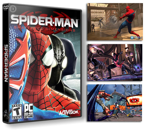 دانلود بازی جدید و بسیار زیبای مردعنکبوتی SpiderMan Shattered Dimensions