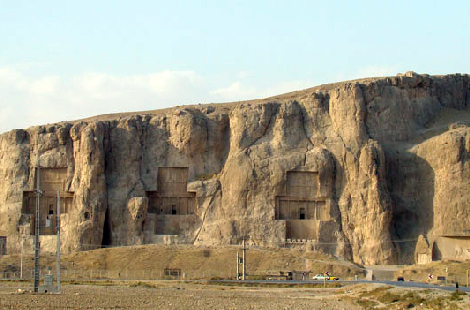 نقش رستم, مقبره داریوش, مقبره بهرام,شهرها و دیدنی های استان فارس