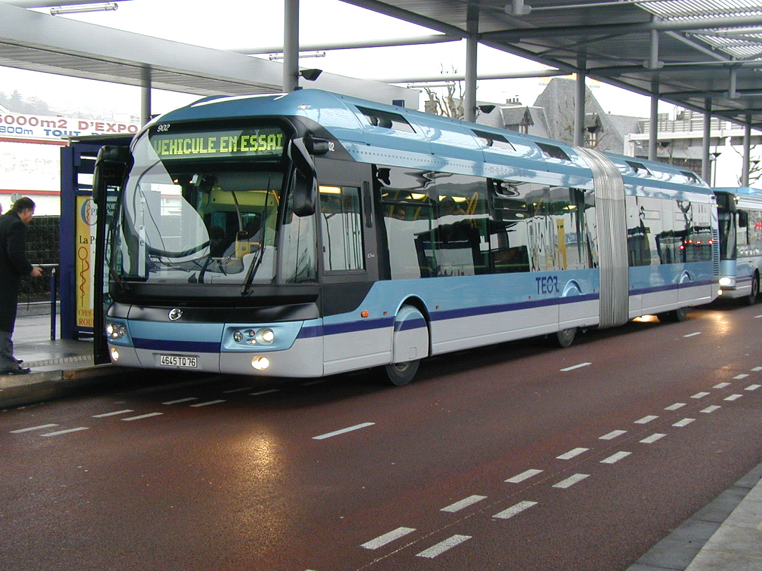 Civis Bus vehicle at a station