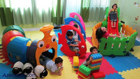 photos of kids playing in the kindergarten3 تصاویری از بازی کردن بچه ها در مهد کودک