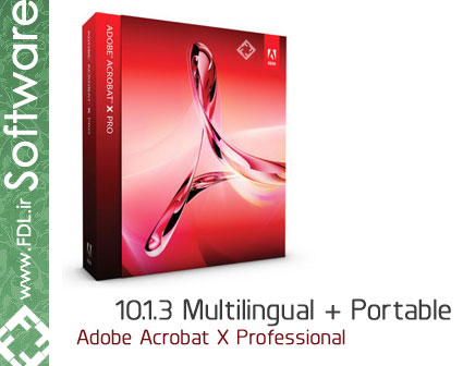 Adobe Acrobat X Professional 10.1.3.23 - دانلود نرم افزار آدوب آکروبات