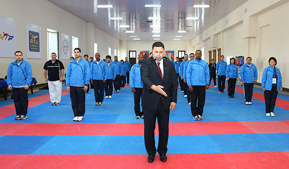 گزارش تصویری اردوی تمرینی داوران تکواندو المپیک لندن ۲۰۱۲ در باکو آذربایجان