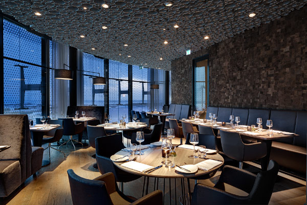 10 restaurant designer Modern 4 Star Fletcher Hotel in Amsterdam by KOLENIK Eco Chic Design