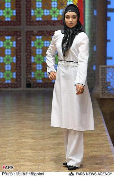 مدل مانتو با حجاب ایرانی