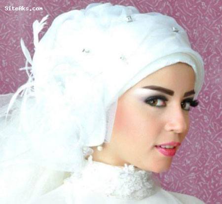 مدل ارایشی عروس با حجاب 2016 