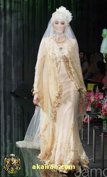 مدل لباس عروس اسلامی دو