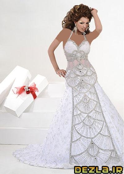 Hotnaz com   27d2586e6db0af342b3437ca3ecc69c9 لباس عروس رنگی سری5