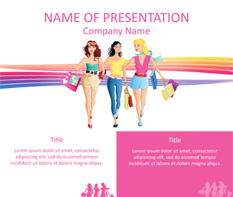 Shopping PowerPoint Template