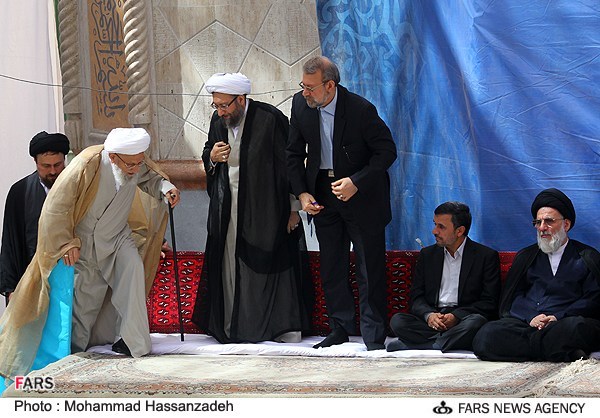مسئولان نظام در مراسم بیست سومین سالگرد ارتحال امام خمینی(ره)