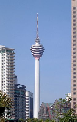 برج کوالالامپور در مالزی