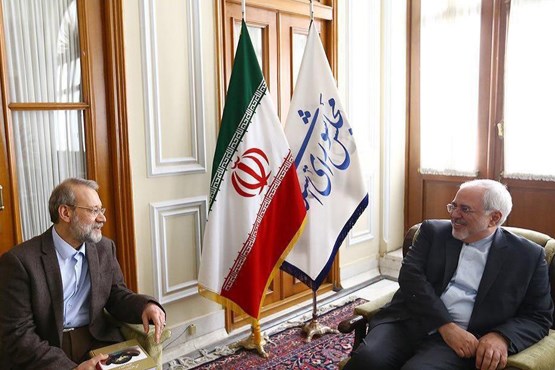اخبار,اخبار سیاسی واجتماعی,هدیه نوروزی ظریف به لاریجانی