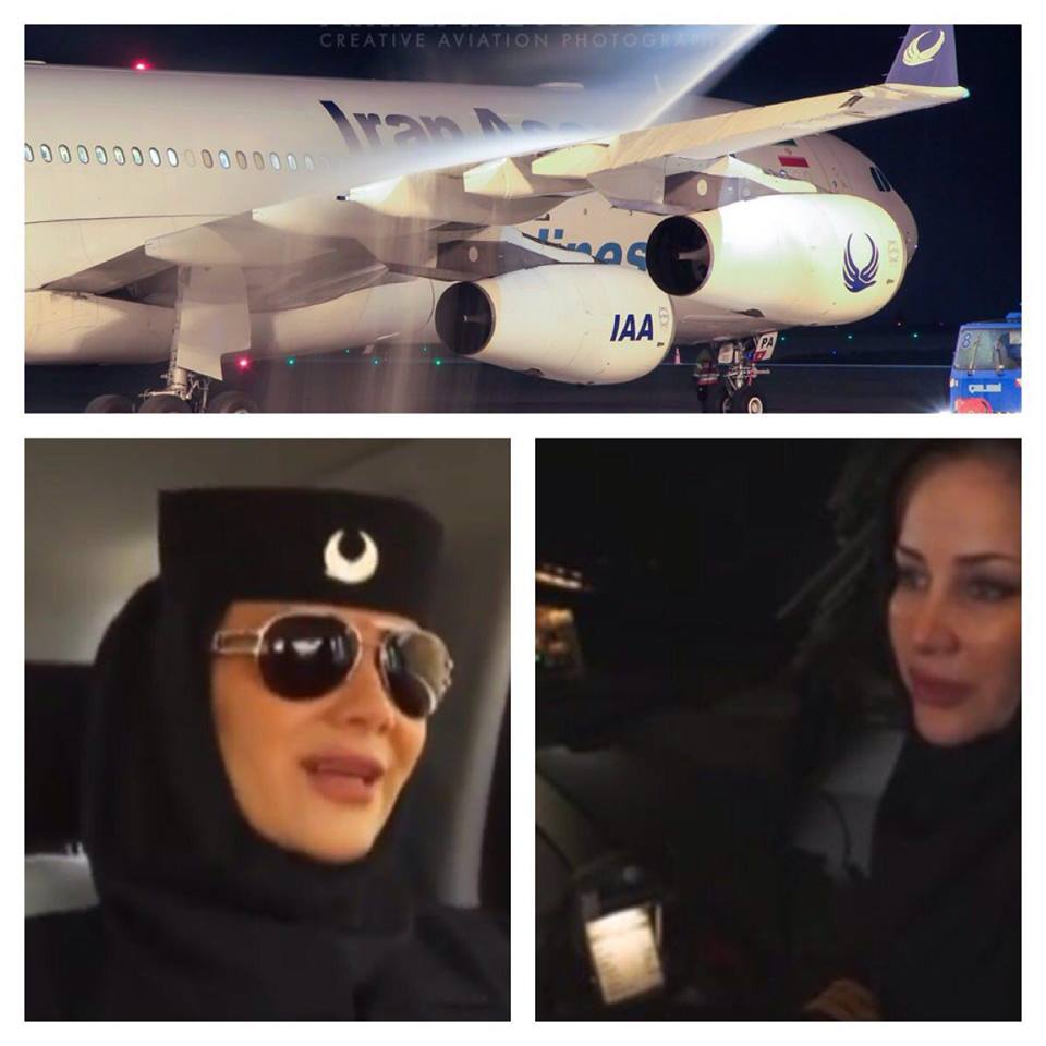 اخبار,اخبار گوناگون,شهرت عجیب خلبان زن ایرانی