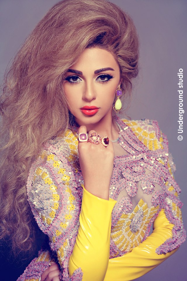 ارایش و مدل موی عربی 