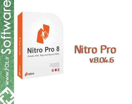 نرم افزار ساخت و کار با PDF حرفه ای - Nitro Pro 8.0.4.6