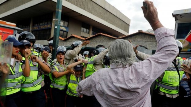 اخباربین الملل,خبرهای بین الملل, تظاهرات پدربزرگ‌ها در ونزوئلا