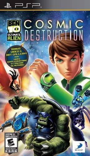Ben 10: Ultimate Alien    Cosmic Destruction PSP Free PSP Games Download