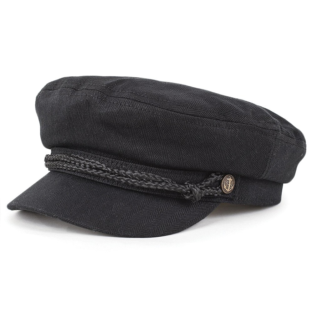 Brixton Hats Fiddler Cap - Black