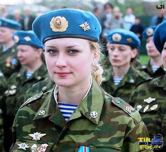 عکس زنان ارتش 