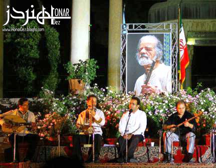 کنسرت علی صدیقی راد در حافظیه شیراز - (هنر دز)