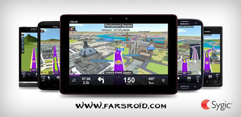 دانلود Sygic: GPS Navigation - بهترین مسیریاب اندروید + آفلاین