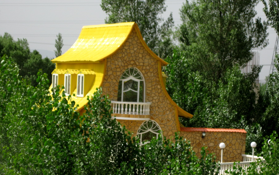 معماری زیبای ویلاها و خانه های طرح ویلائی تبریز 