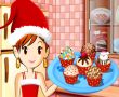 بازی آنلاین شیرینی پزی کیک توپی کریسمس - دخترانه فلش
