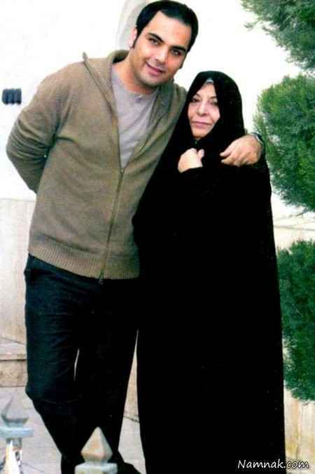 احسان-علیخانی-در-کنار-مادرش-+-عکس