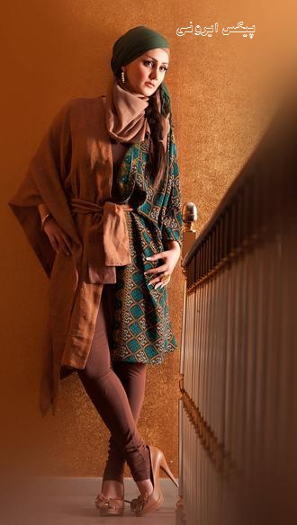 مدل مانتو شلوار تنگ ایرانی- گالری عکس و مدل لباس پیکس ایرونی
