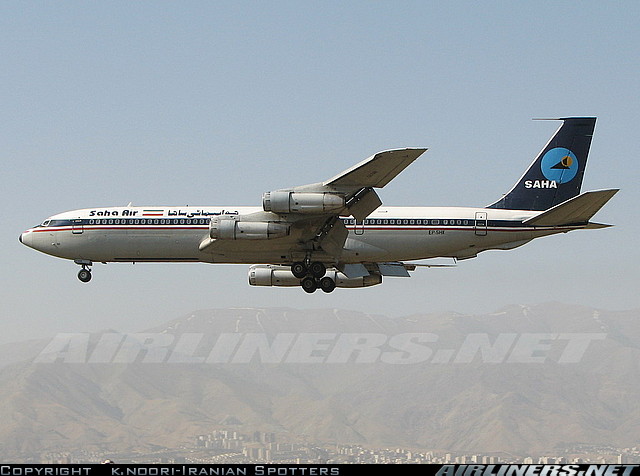 فرود اضطراری بوئینگ 707 در فرودگاه اهواز