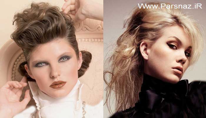 عکس هایی از مجموعه جدیدترین مدل موهای زنانه