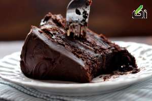 کیک شکلاتی , طرز تهیه کیک شکلاتی , کیک ساده شکلاتی 