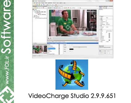 VideoCharge Studio 2.9.9.651 - نرم افزار ویرایش ویدئو و میکس فیلم و عکس