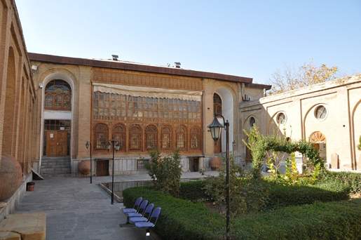 محوطه موزه سنندج (خانه سالار سعید)