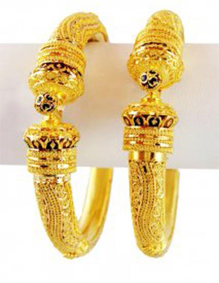 مدل دستبند النگویی , النگوی طلای جدید پهن , النگو پهن یا باریک 