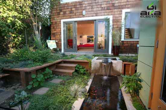 ایده های ساده برای ساخت حوض حیاطی شیک , حوض خانگی 
